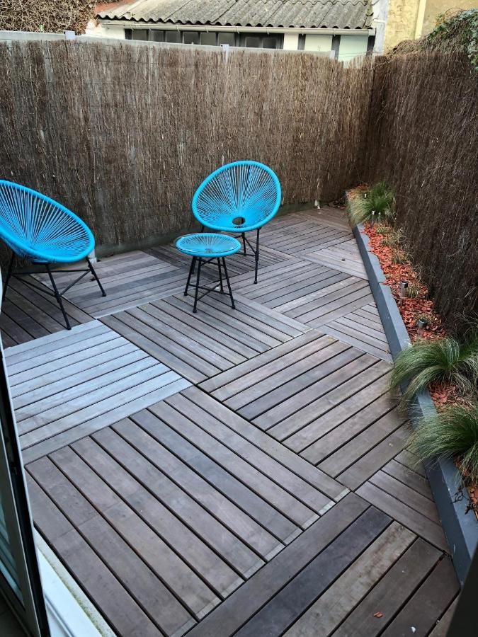 Maison   Les Glycines   - Wimereux- plage à 500m Vila Exterior foto